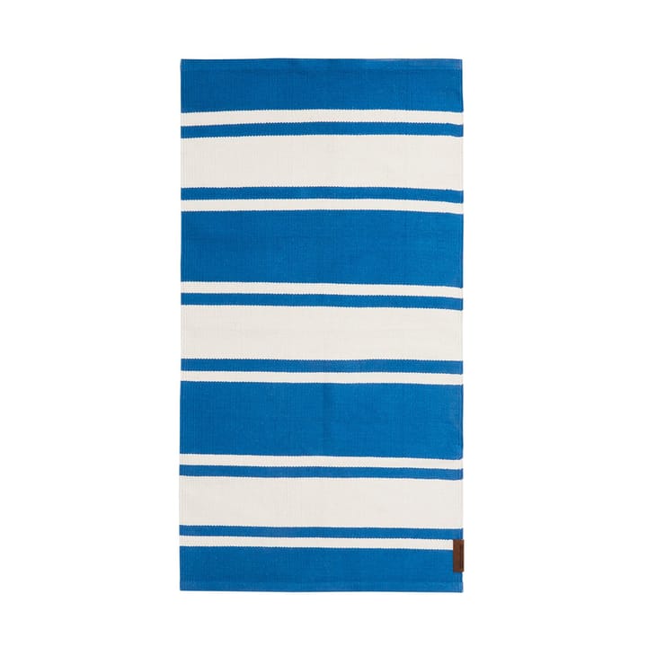 Organic Striped Cotton ラグ 170x240 cm, Blue-white Lexington | レキシントン