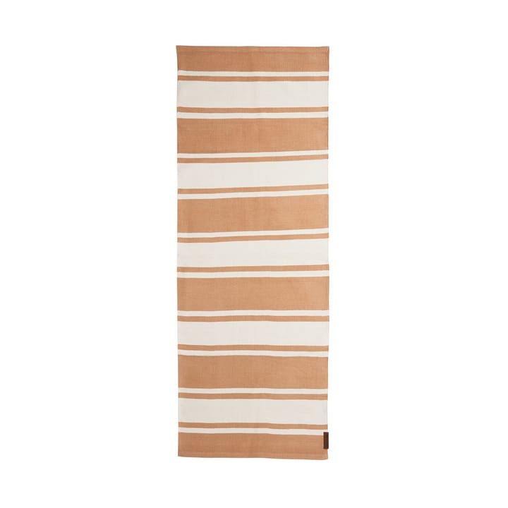 Organic Striped Cotton エントランス 70x130 cm - Beige-white - Lexington | レキシ�ントン