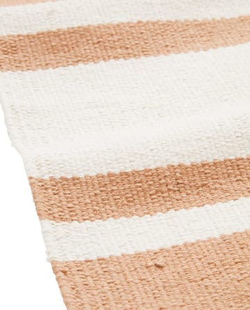 Organic Striped Cotton エントランス 70x130 cm - Beige-white - Lexington | レキシントン