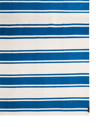 Organic Striped Cotton エントランス 70x130 cm - Blue-white - Lexington | レキシントン