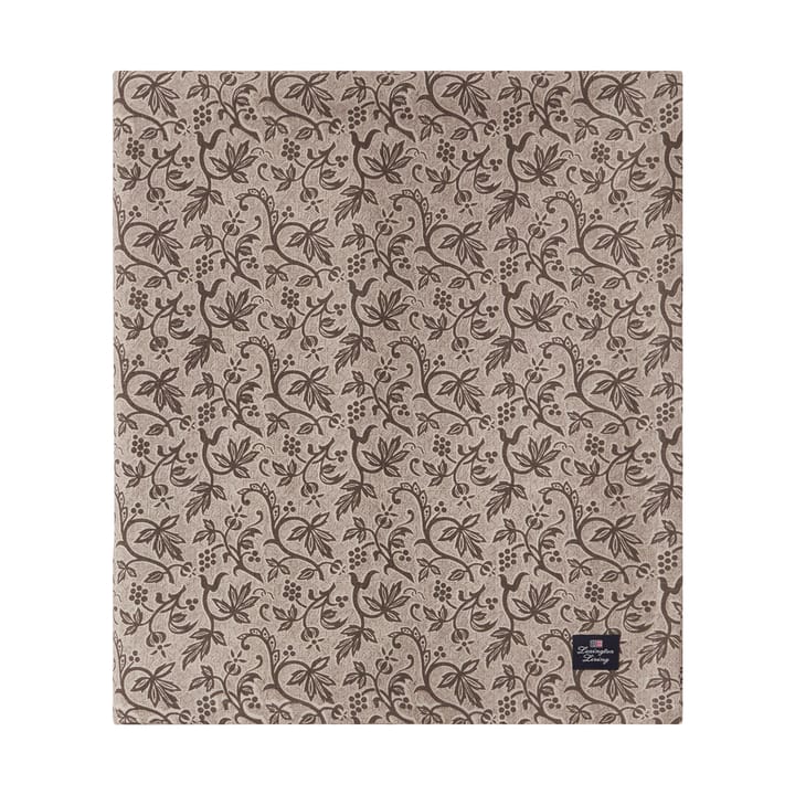 Printed リサイクルコットン テーブルクロス 150x250 cm - Light beige - Lexington | レキシントン