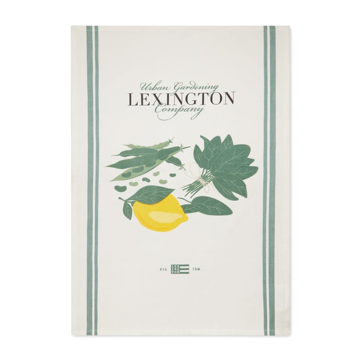Salad キッチンタオル 50x70 cm - White-green - Lexington | レキシントン