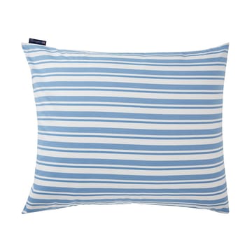 Striped コットンポプリン ピローケース 50x60 cm - White-Blue - Lexington | レキシントン