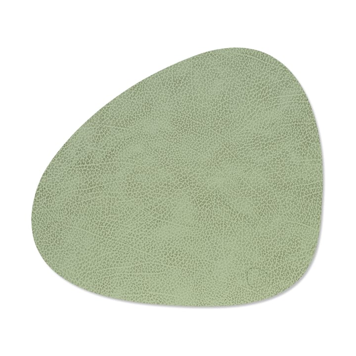 Hippo ランチョンマット curve M - Olive green - LIND DNA | リンド ディーエヌエー