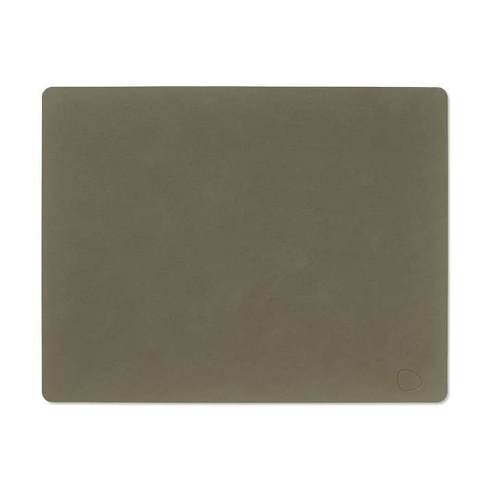 Square Nupo プレースマット 35x45 cm - Army green - LIND DNA | リンド ディーエヌエー