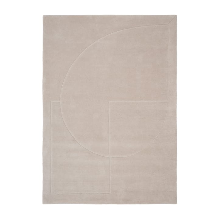 Lineal Poem ウールカーペット - Beige. 250x350 cm - Linie Design | リニ―デザイン