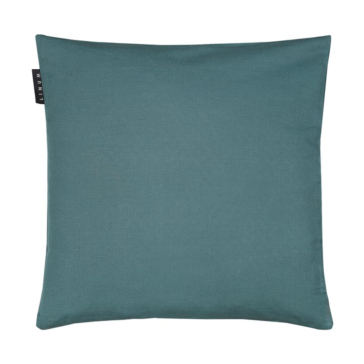 Annabell クッションカバー 40x40 cm - Dark Gray Turquoise - Linum | リナム