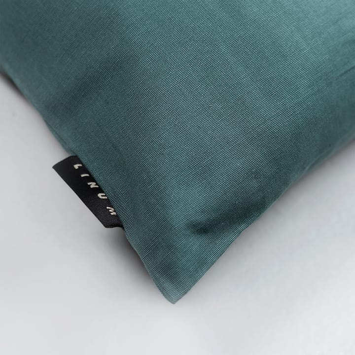 Annabell クッションカバー 50x50 cm, Dark Grey Turquoise Linum | リナム