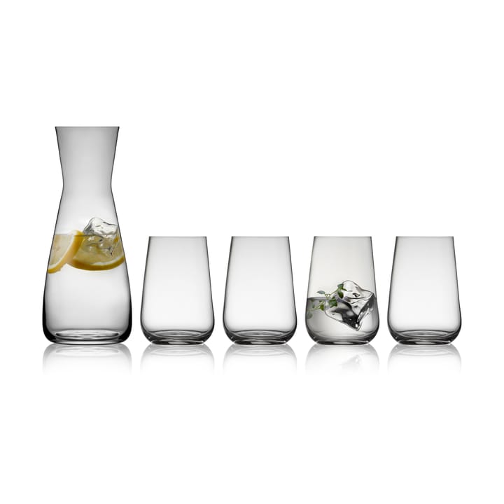 Jewel カラフェ 5点セット - Crystal - Lyngby Glas