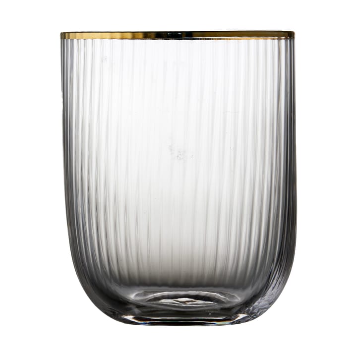 Palermo Gold タンブ��ラーグラス 35 cl 4本セット, Clear-gold Lyngby Glas