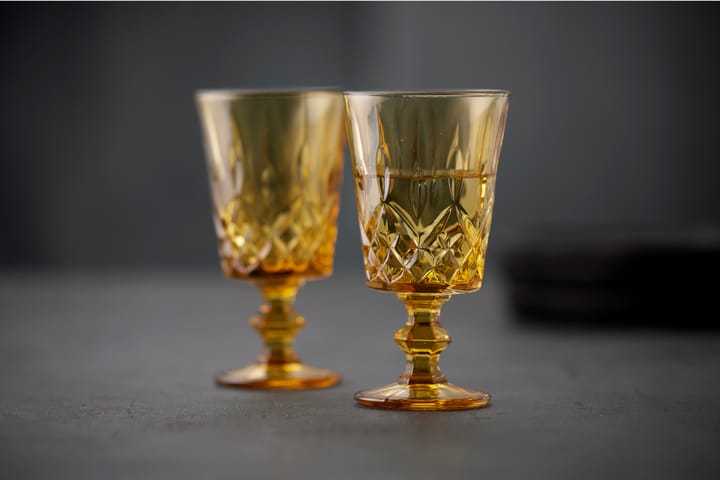 Sorrento ワイングラス 29 cl 4本セット - Amber - Lyngby Glas