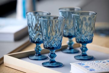 Sorrento ワイングラス 29 cl 4本セット - Blue - Lyngby Glas