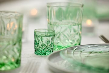 Sorrento ショットグラス 4 cl 4本セット - Green - Lyngby Glas