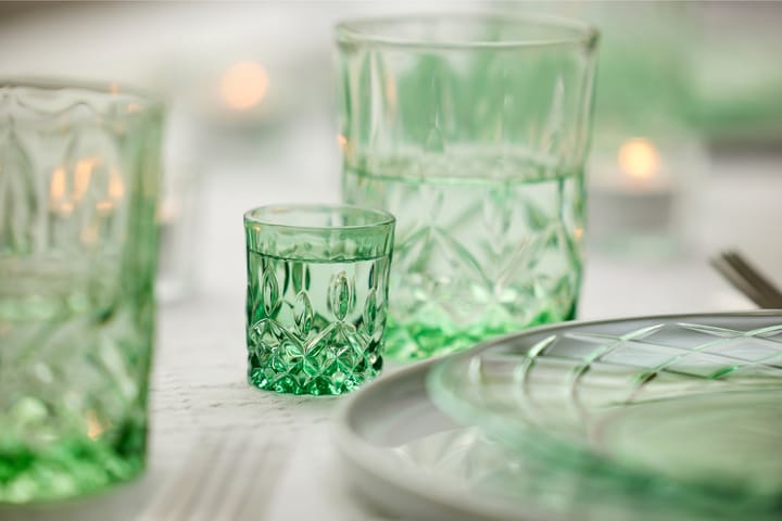 Sorrento ショットグラス 4 cl 4本セット, Green Lyngby Glas