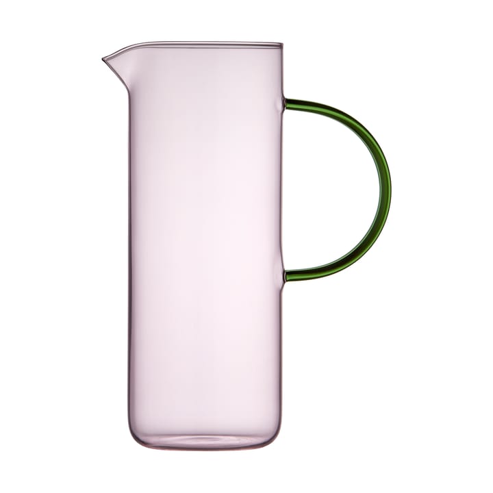 Torino グラスカラフェ 1,1 l, Pink-green Lyngby Glas