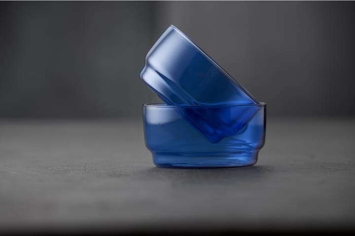 Torino ボウル 50 cl 2個セット - Blue - Lyngby Glas