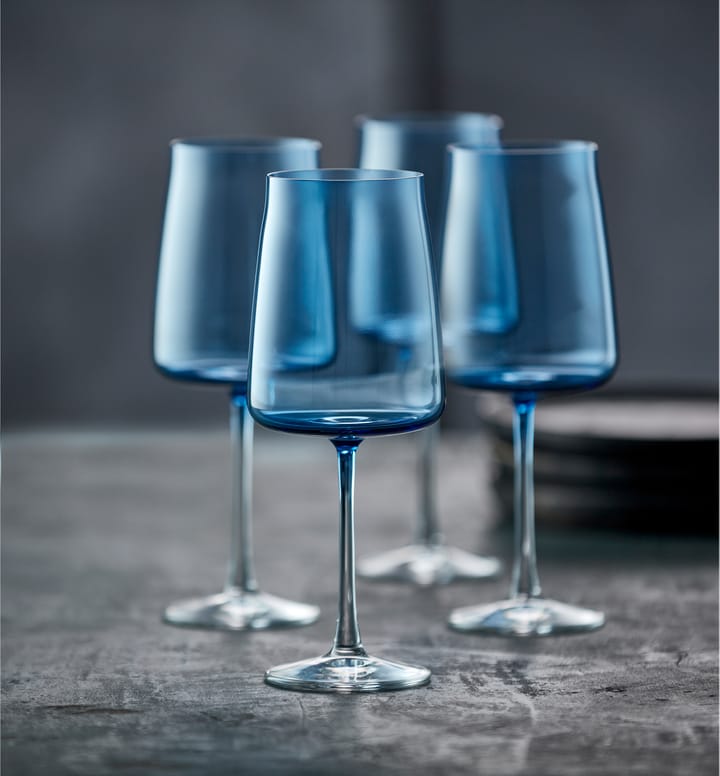 Zero 赤ワイングラス 54 cl 4本セット, Blue Lyngby Glas