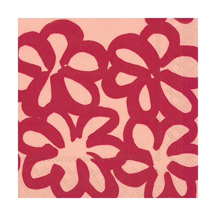 Jättikukka ナプキン 33x33 cm 20枚セット - Rose - Marimekko | マリメッコ