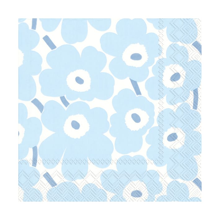 Mini Unikko ナプキン 20枚セット - Light Blue - Marimekko | マリメッコ