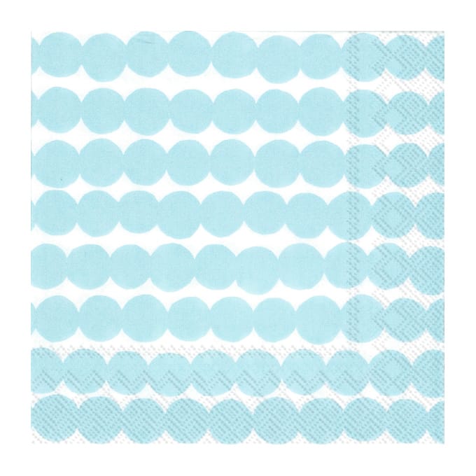 Räsymatto ナプキン 33x33 cm 20枚セット - Light blue - Marimekko | マリメッコ