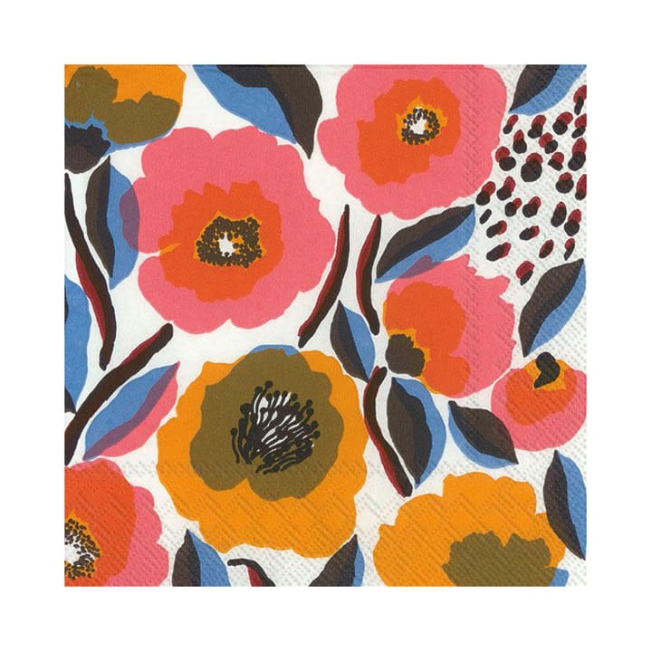 Rosarium ナプキン 33x33 cm 20枚セット - white - Marimekko | マリメッコ