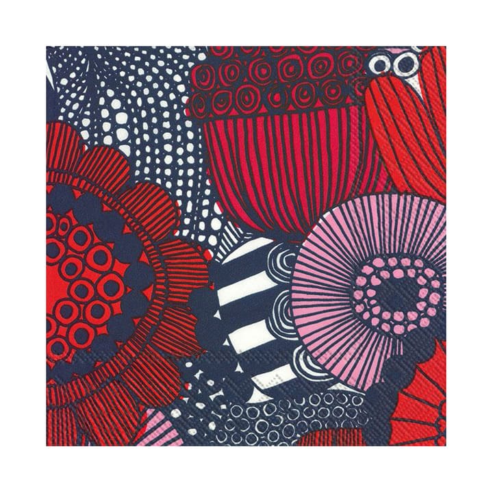 Siirtolapuutarha ナプキン 33x33 cm 20枚セット - pink - Marimekko | マリメッコ