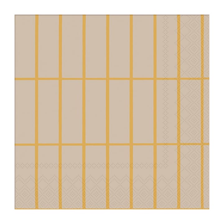 Tiiliskivi ナプキン 33x33 cm 20枚セット - Linen-gold - Marimekko | マリメッコ