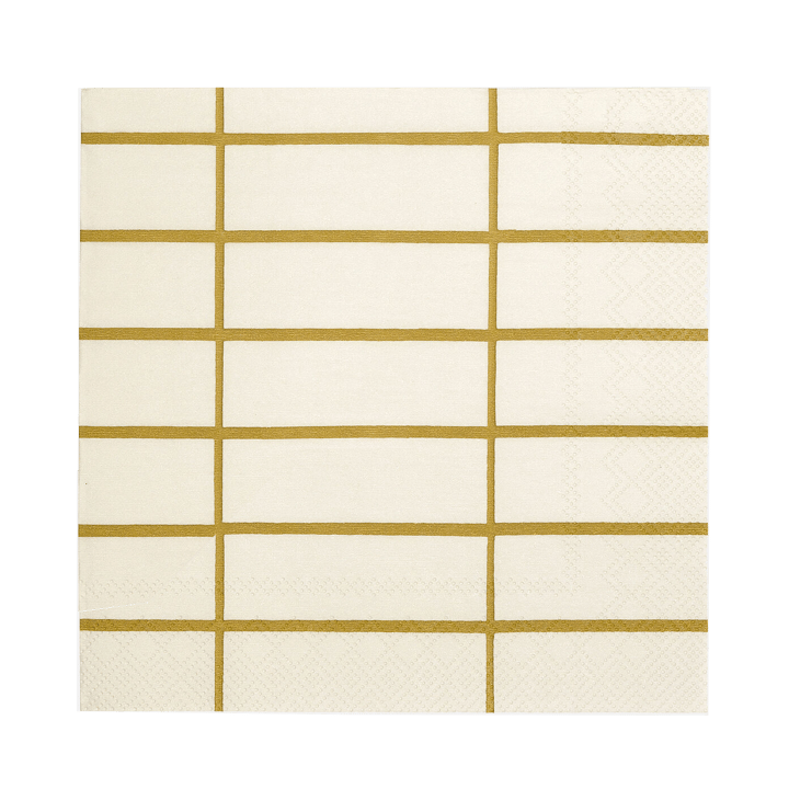 Tiiliskivi ナプキン 33x33 cm 20枚セット - Linen-ochre - Marimekko | マリメッコ