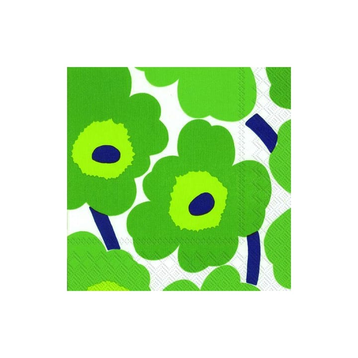 Unikko ナプキン 33x33 cm 20枚セット - green - Marimekko | マリメッコ