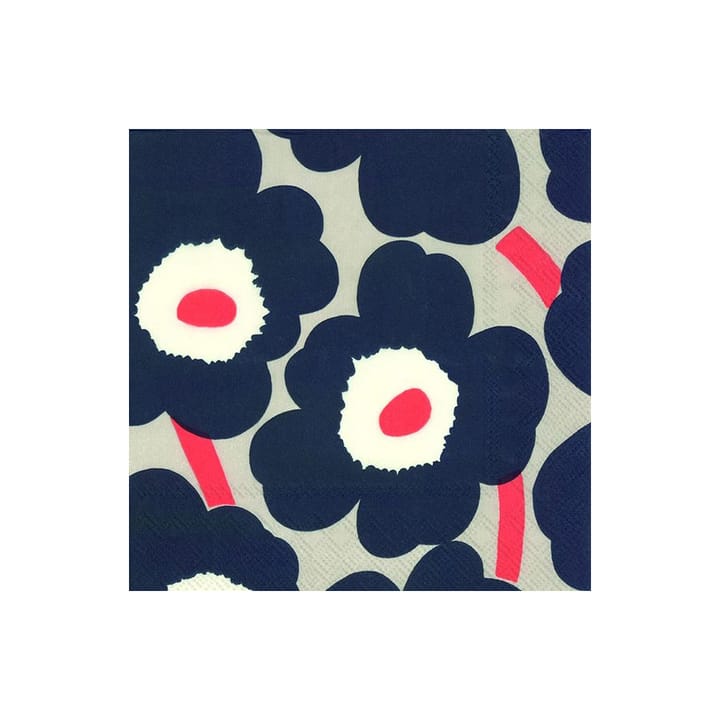 Unikko ナプキン 33x33 cm 20枚セット - linen - Marimekko | マリメッコ