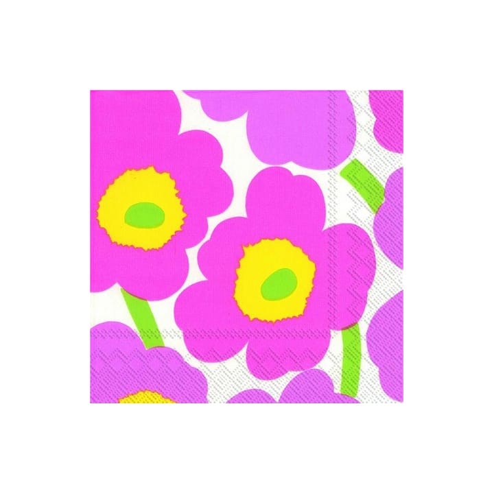 Unikko ナプキン 33x33 cm 20枚セット - pink - Marimekko | マリメッコ