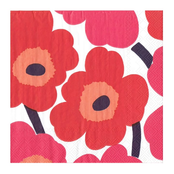 Unikko ナプキン 33x33 cm 20枚セット - red - Marimekko | マリメッコ