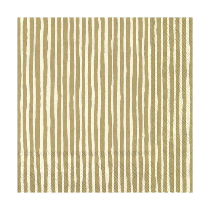 Varvunraita ナプキン 33x33 cm 20枚セット - Gold - Marimekko | マリメッコ