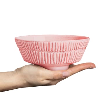 Stripes ボウル Ø15 cm - Light pink - Mateus | マテュース