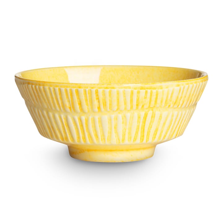 Stripes ボウル Ø15 cm - Yellow - Mateus | マテュース