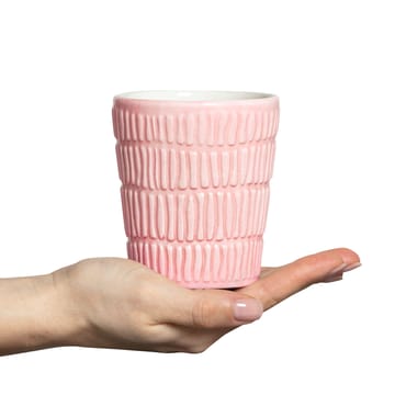 Stripes マグ 30 cl - Light pink - Mateus | マテュース