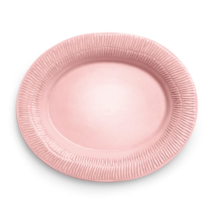 Stripes プラッター 30x35 cm - Light pink - Mateus | マテュース