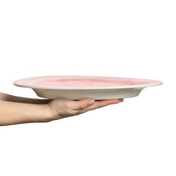 Stripes プラッター 30x35 cm - Light pink - Mateus | マテュース