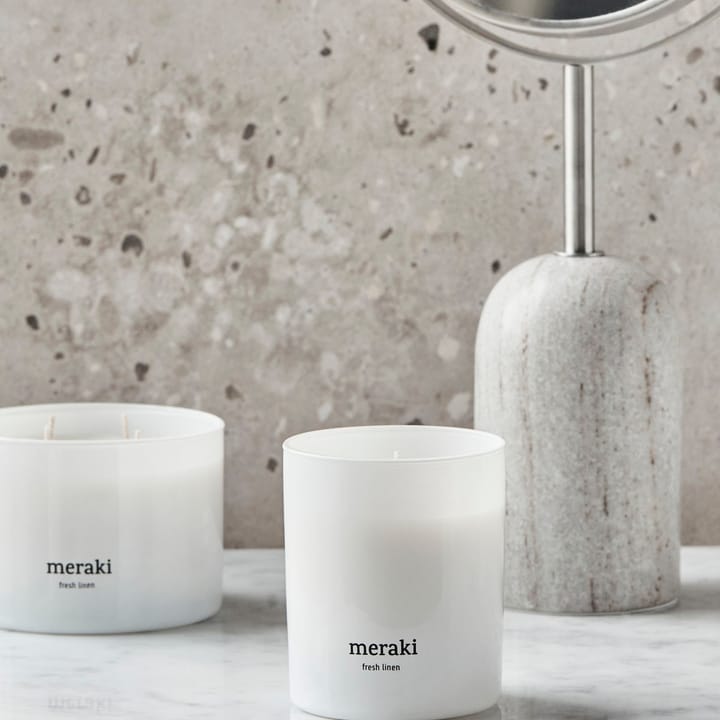 Meraki アロマキャンドル 35時間, Fresh linen Meraki | メラキ