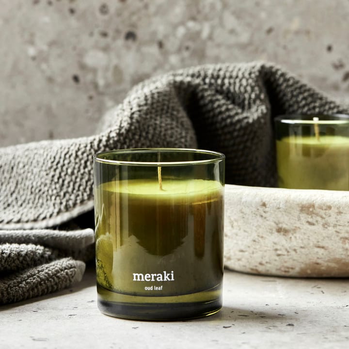 Meraki アロマキャンドル 35時間, Oud leaf Meraki | メラキ