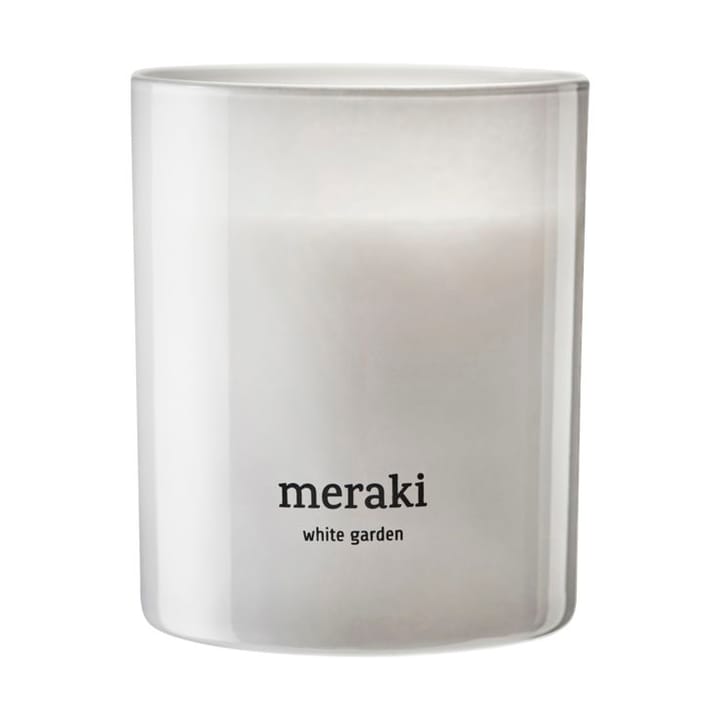 Meraki アロマキャンドル 35時間, White garden Meraki | メラキ