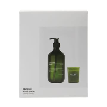 Meraki ギフトセット ハンドソープ & アロマキャンドル - Anti-odor green herbal - Meraki | メラキ