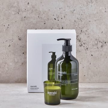 Meraki ギフトセット ハンドソープ & アロマキャンドル - Anti-odor green herbal - Meraki | メラキ