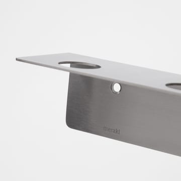 Meraki  ボトルハンガー＆フック付きシェルフ - Brushed steel - Meraki | メラキ