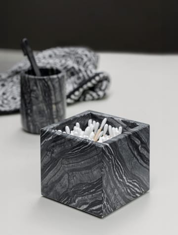 Marble キューブ 8.5x8.5 cm - Black-grey - Mette Ditmer | メッテ ディトマー