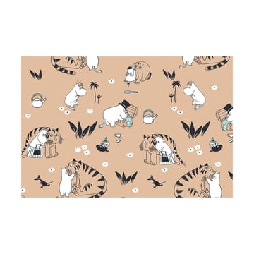 ムーミン 寝具セット 150x210 cm - The Moomin family - beige - Moomin Arabia | ムーミン アラビア