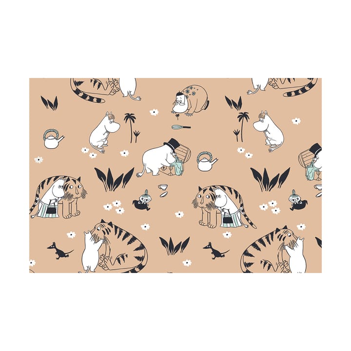 ムーミン 寝具セット 150x210 cm, The Moomin family - beige Moomin Arabia | ムーミン アラビア