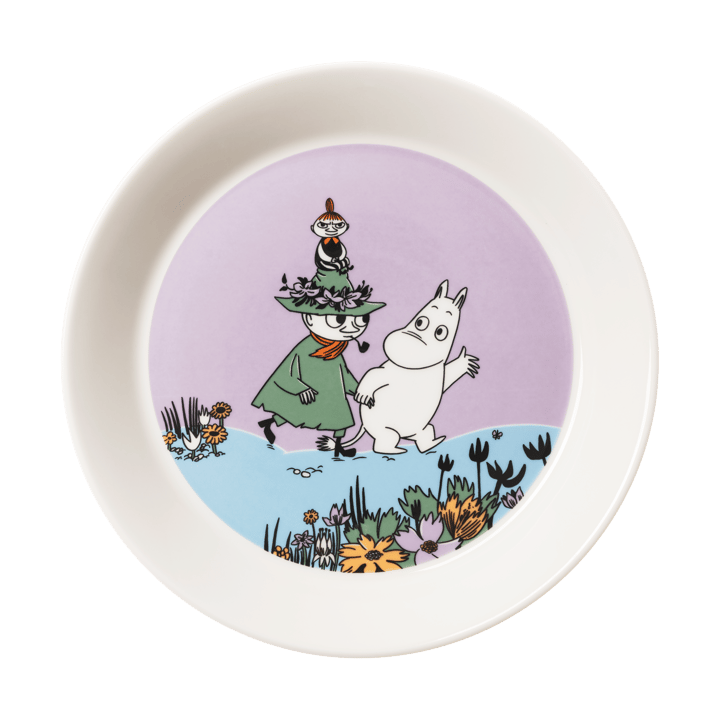 フレンズ フォーエバー ムーミン プレート - Ø19.5 cm - Moomin Arabia | ムーミン アラビア