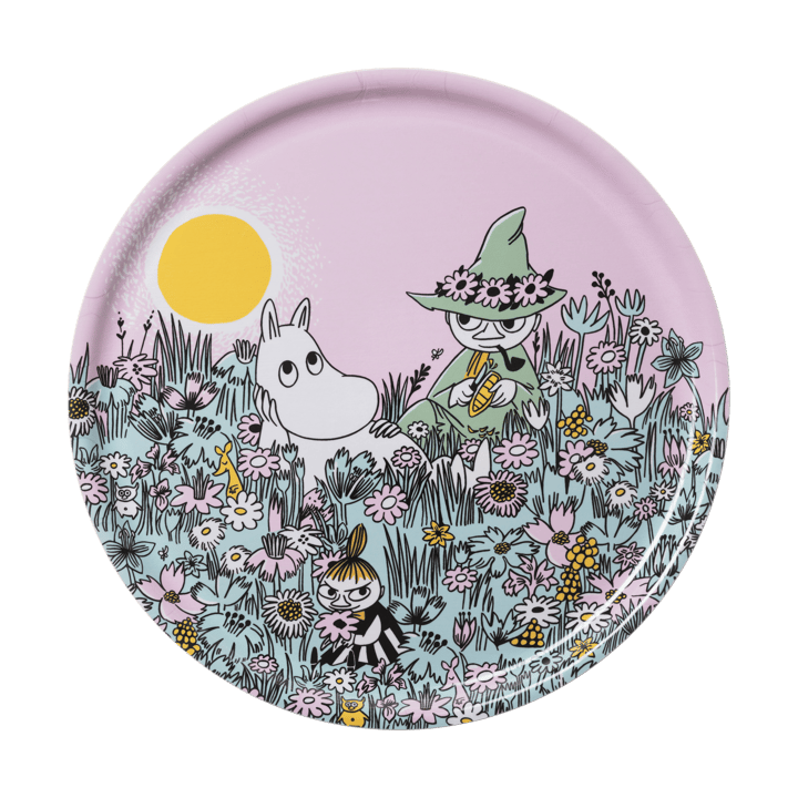 フレンズ フォーエバー ムーミン トレイ - Ø35 cm - Moomin Arabia | ムーミン アラビア