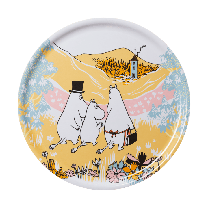 ファミリータイム ムーミン トレイ - Ø35 cm - Moomin Arabia | ムーミン アラビア